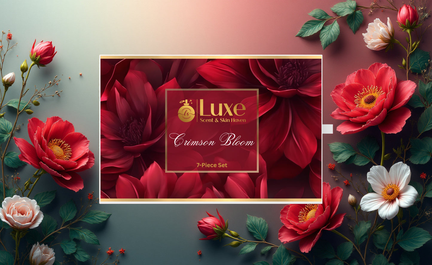 Crimson Bloom For Her | Luxury Fragrance Collection
