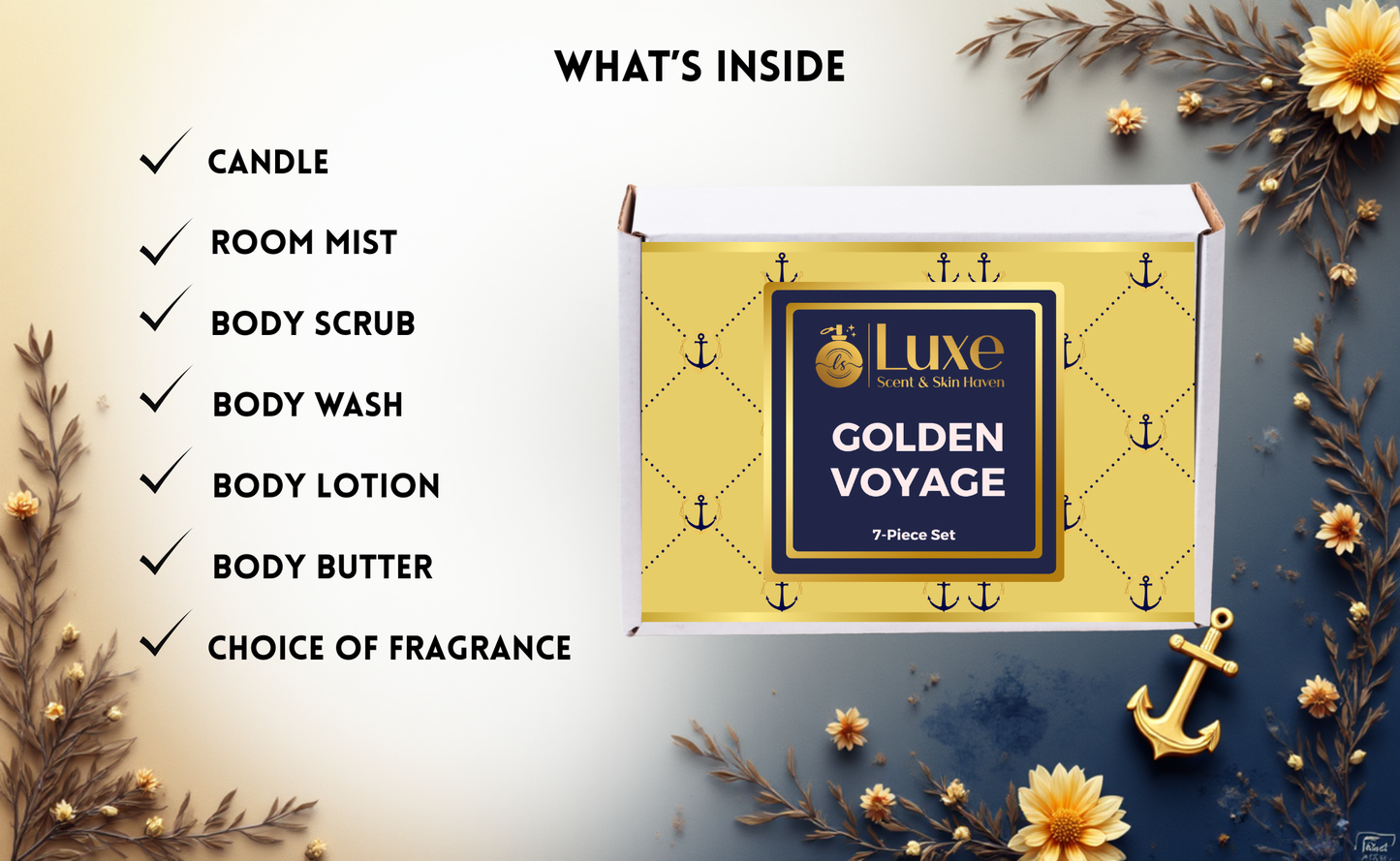 Golden Voyage For Him | Luxury Fragrance Collection