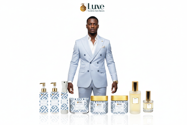 Metropolis Man — 8-Piece Lineup, Black Male Model Centered