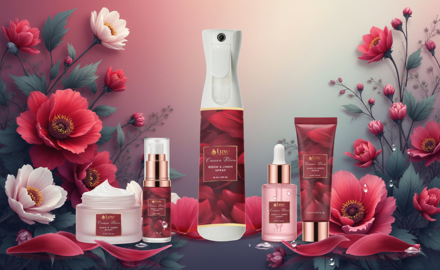 Crimson Bloom For Her | Luxury Fragrance Collection