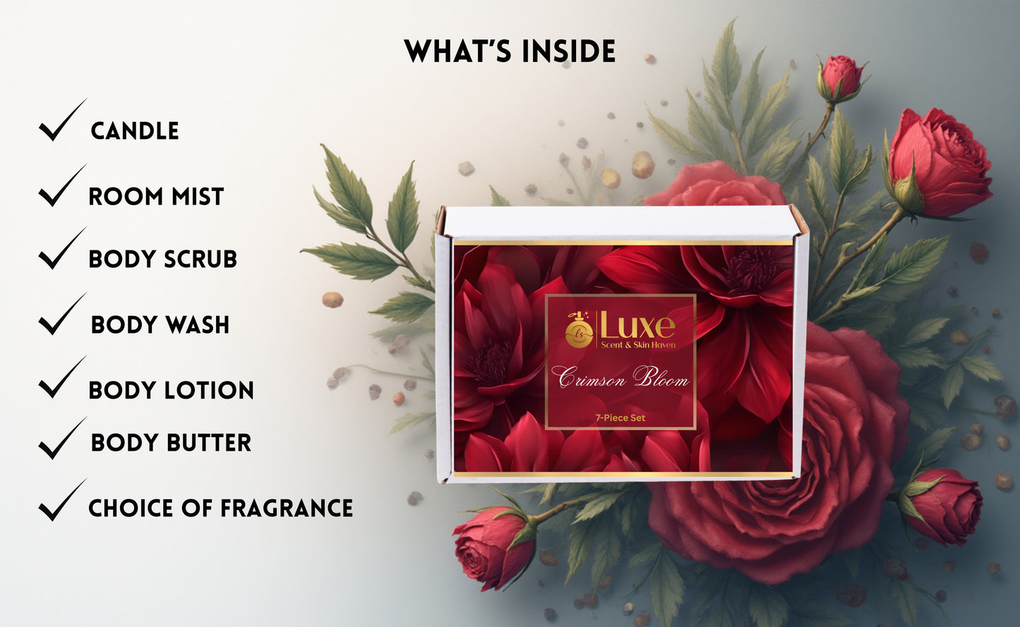 Crimson Bloom For Her | Luxury Fragrance Collection