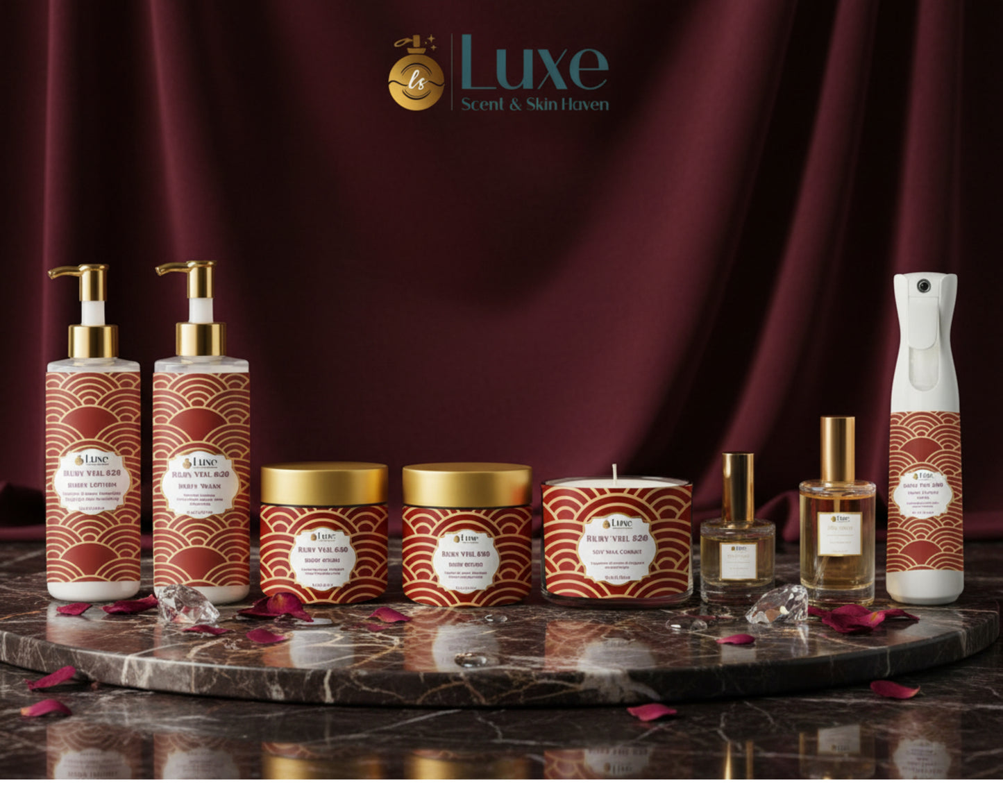 Ruby Veil 620 | Unisex Luxury Fragrance Collection