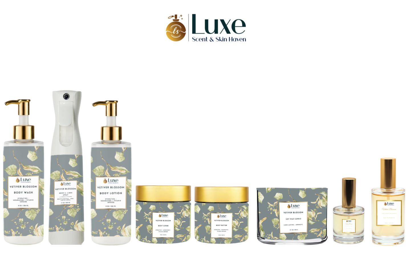 Vetiver Blossom | Unisex Luxury Fragrance Collection