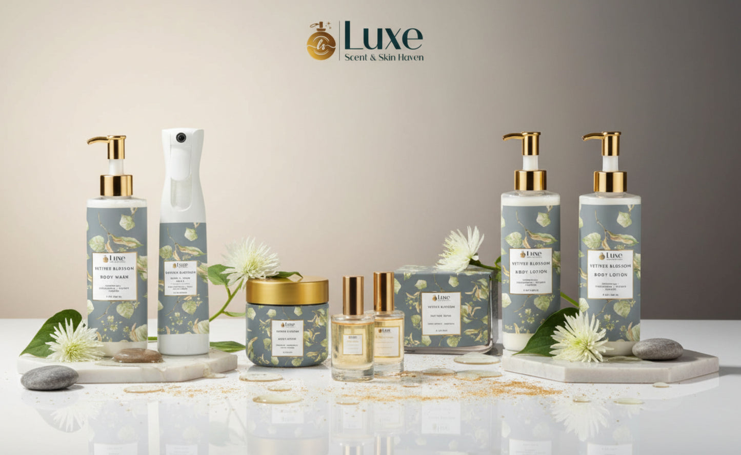 Vetiver Blossom | Unisex Luxury Fragrance Collection