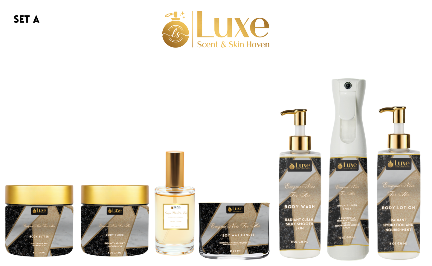 Enigma Noir For Her | Luxury Fragrance Collection