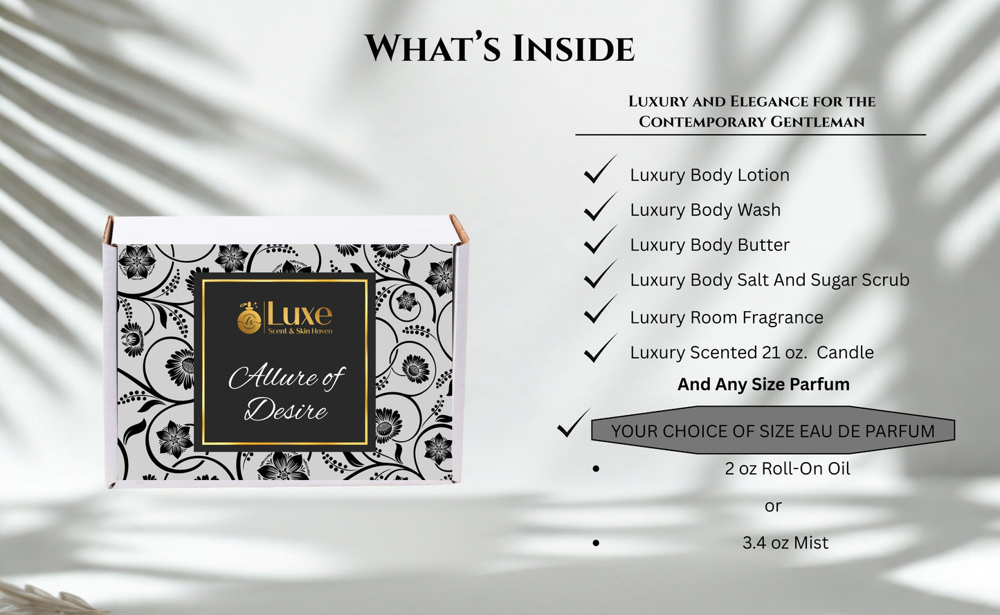 Allure of Desire For Him | Luxury Fragrance Collection