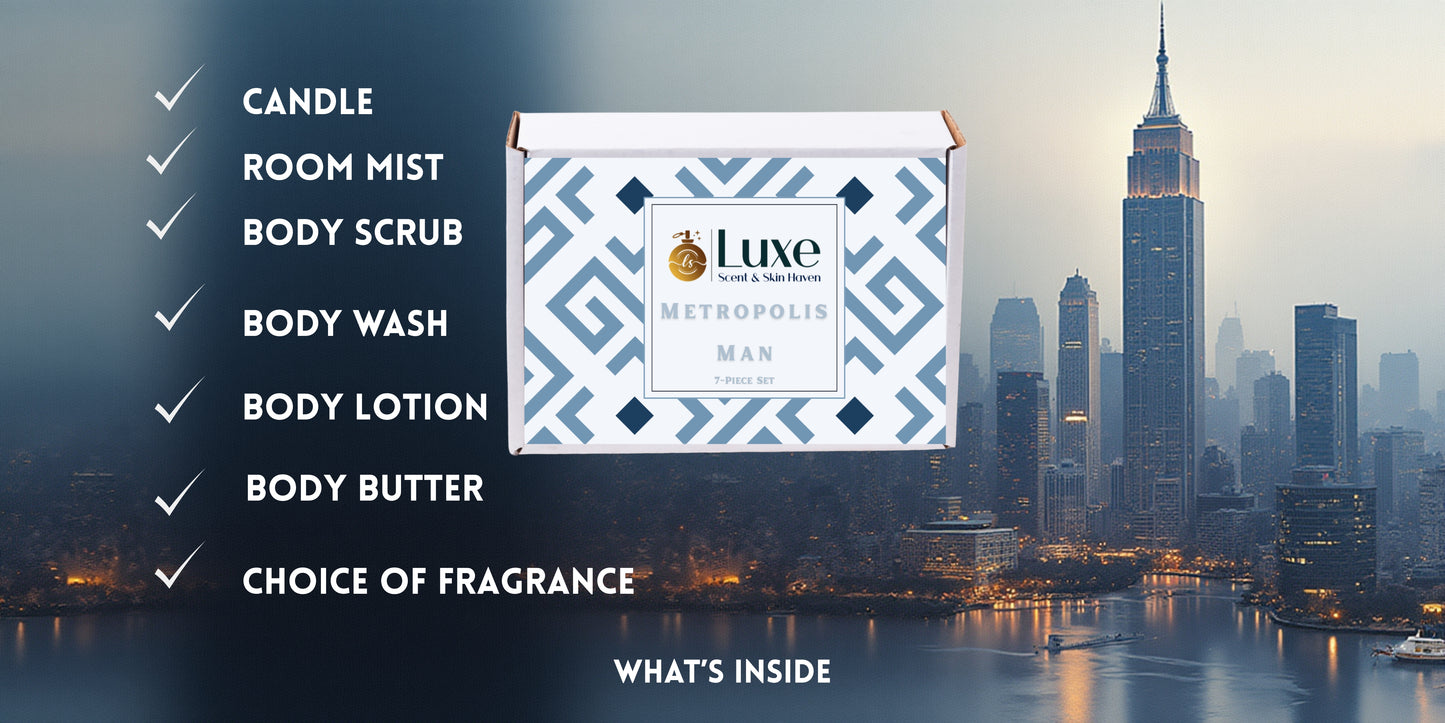 Metropolis Man For Him | Luxury Fragrance Collection