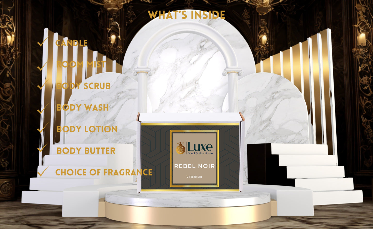 Rebel Noir For Him | Luxury Fragrance Collection