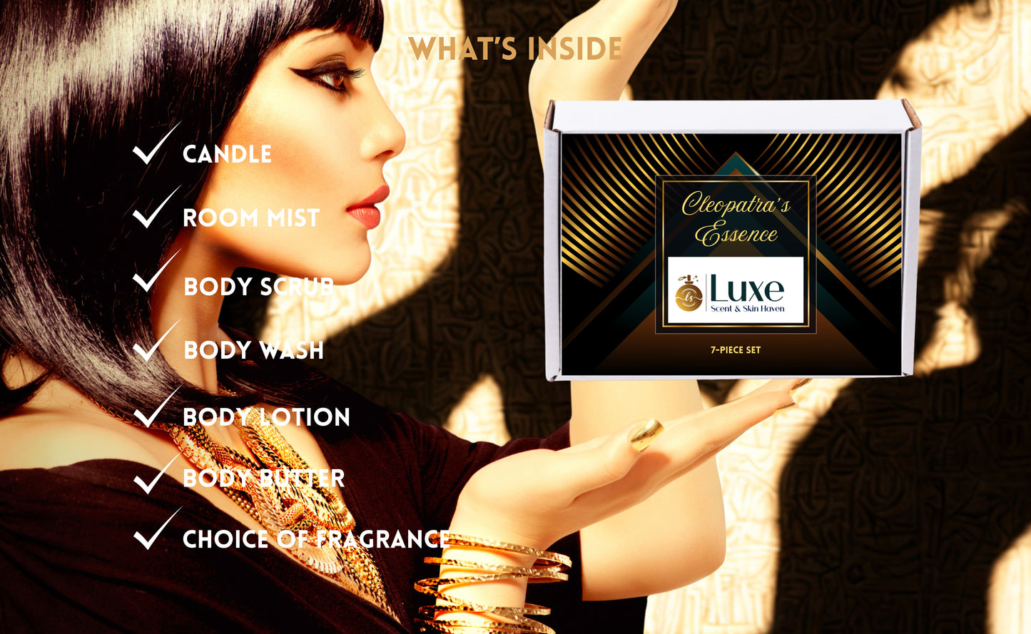 Cleopatra's Essence For Her | Luxury Fragrance Collection