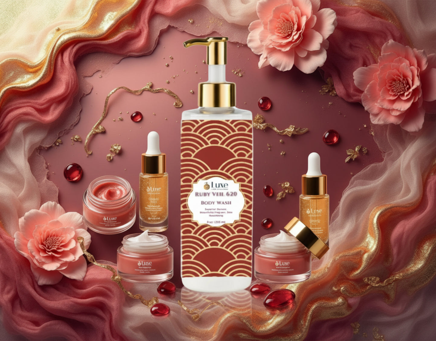 Ruby Veil 620 | Unisex Luxury Fragrance Collection