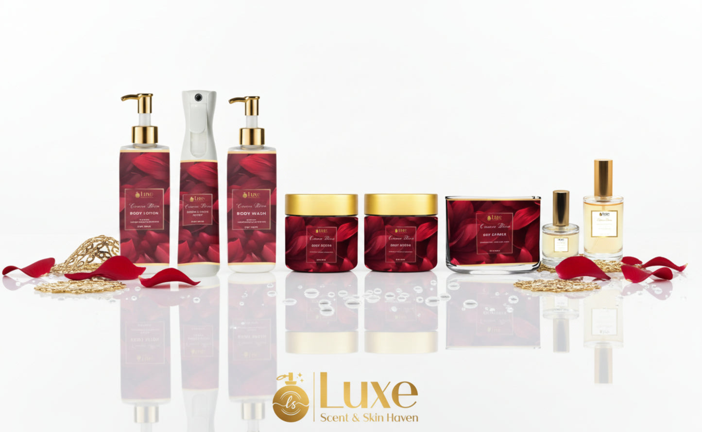 Crimson Bloom For Her | Luxury Fragrance Collection