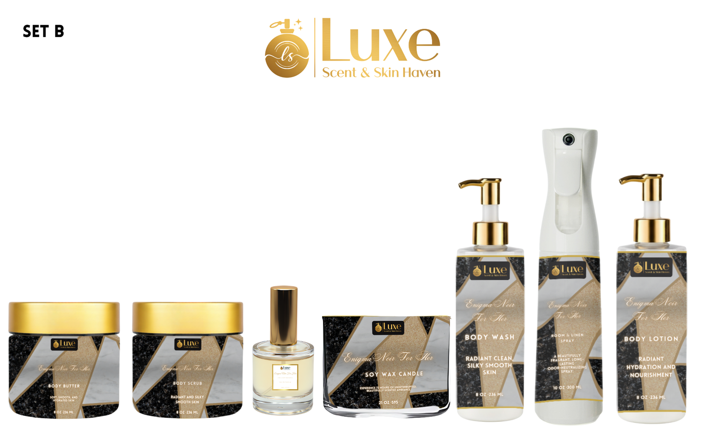 Enigma Noir For Her | Luxury Fragrance Collection
