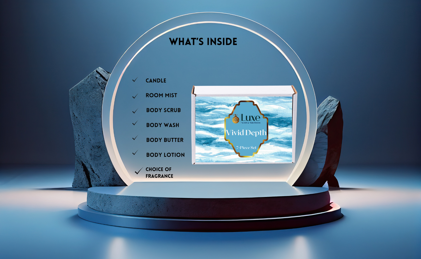 Vivid Depth For Him | Luxury Fragrance Collection