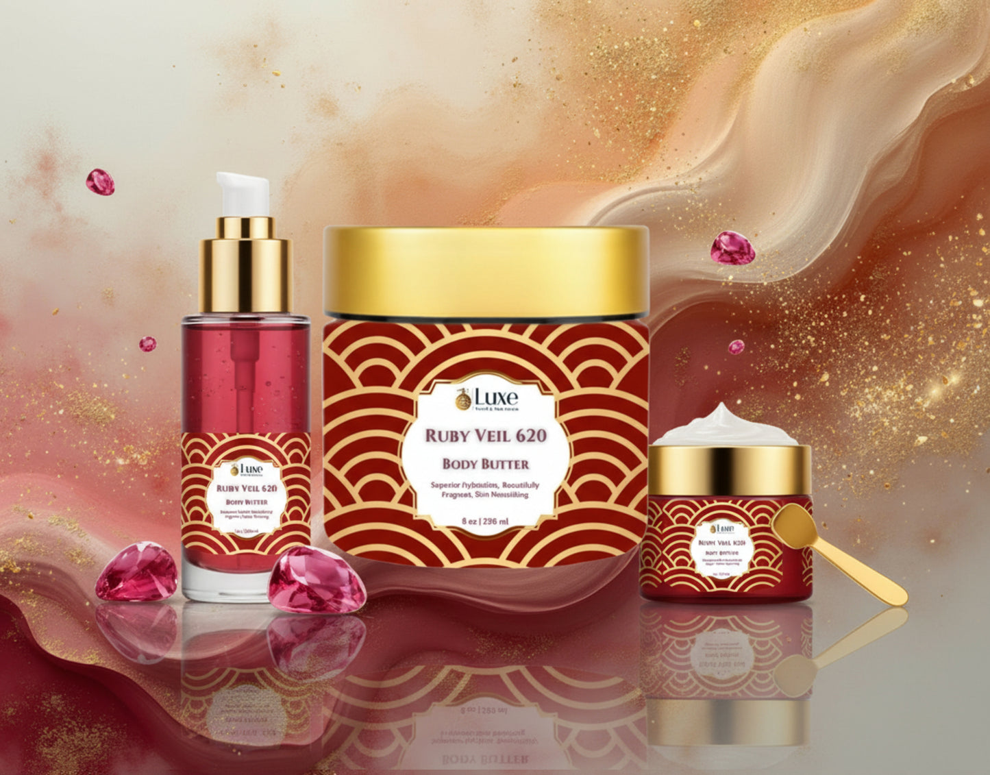 Ruby Veil 620 | Unisex Luxury Fragrance Collection