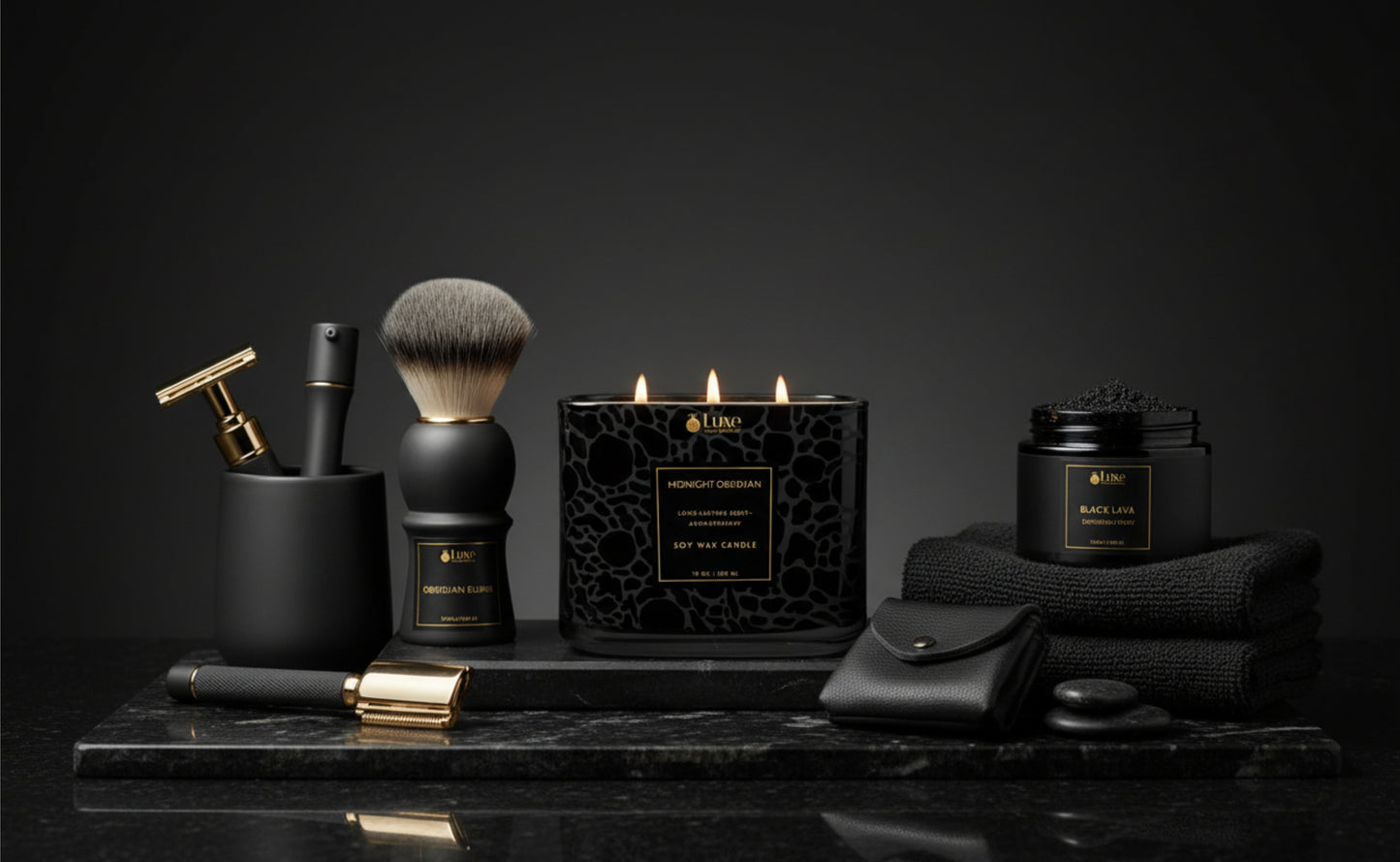 Midnight Obsidian For Him | Luxury Fragrance Collection
