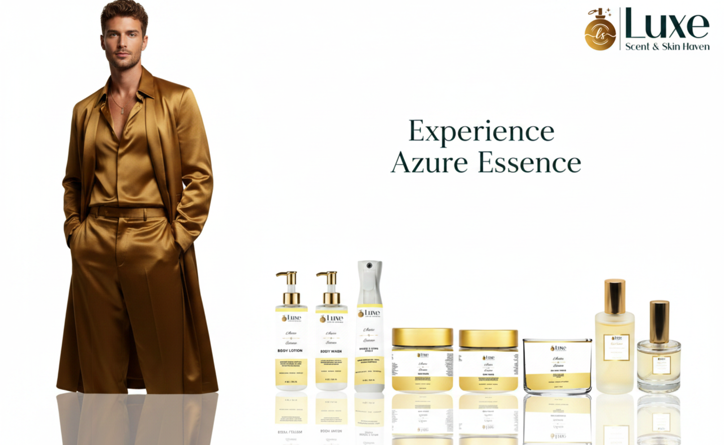 Azure Essence For Him | Luxury Fragrance Collection