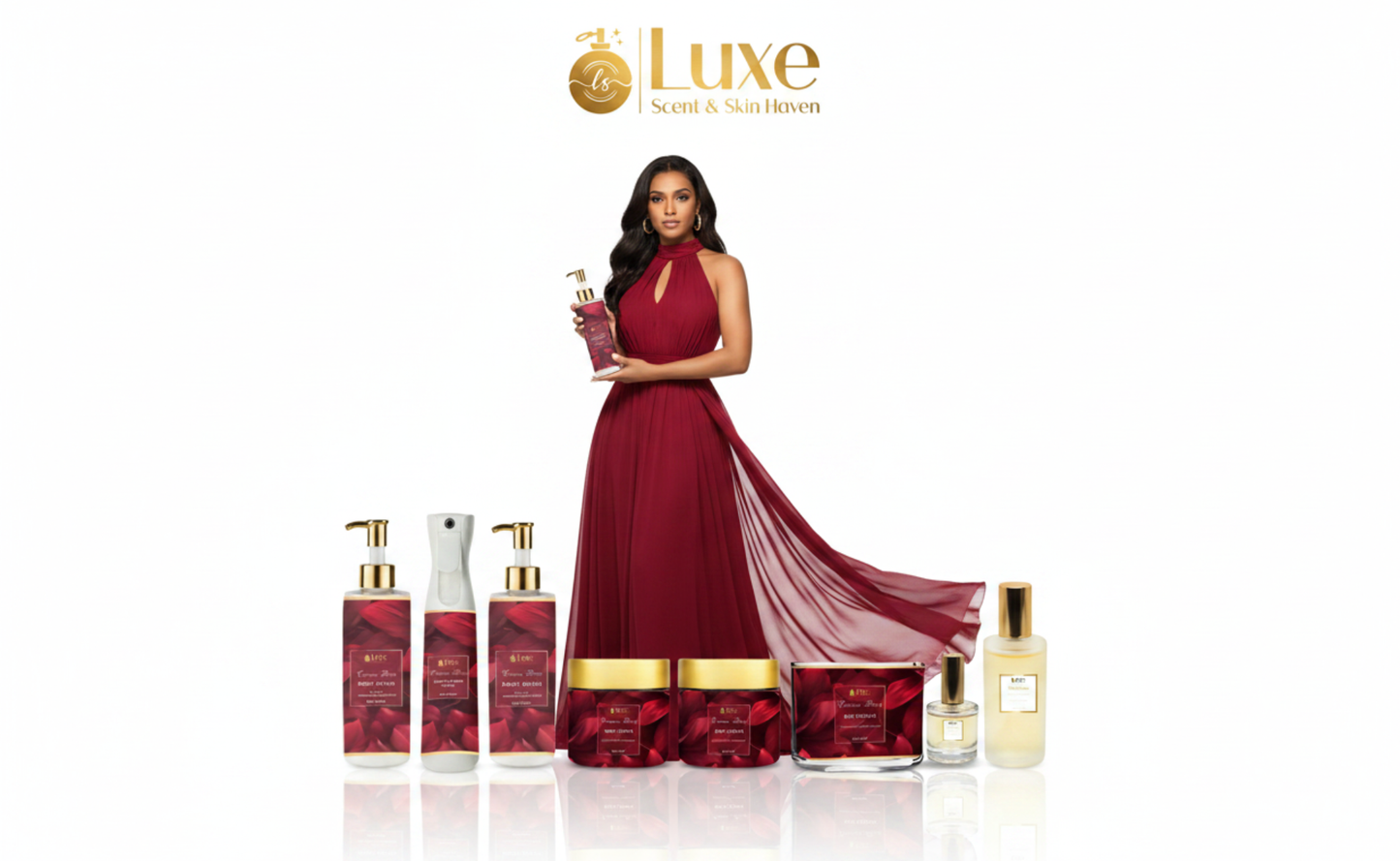 Crimson Bloom For Her | Luxury Fragrance Collection