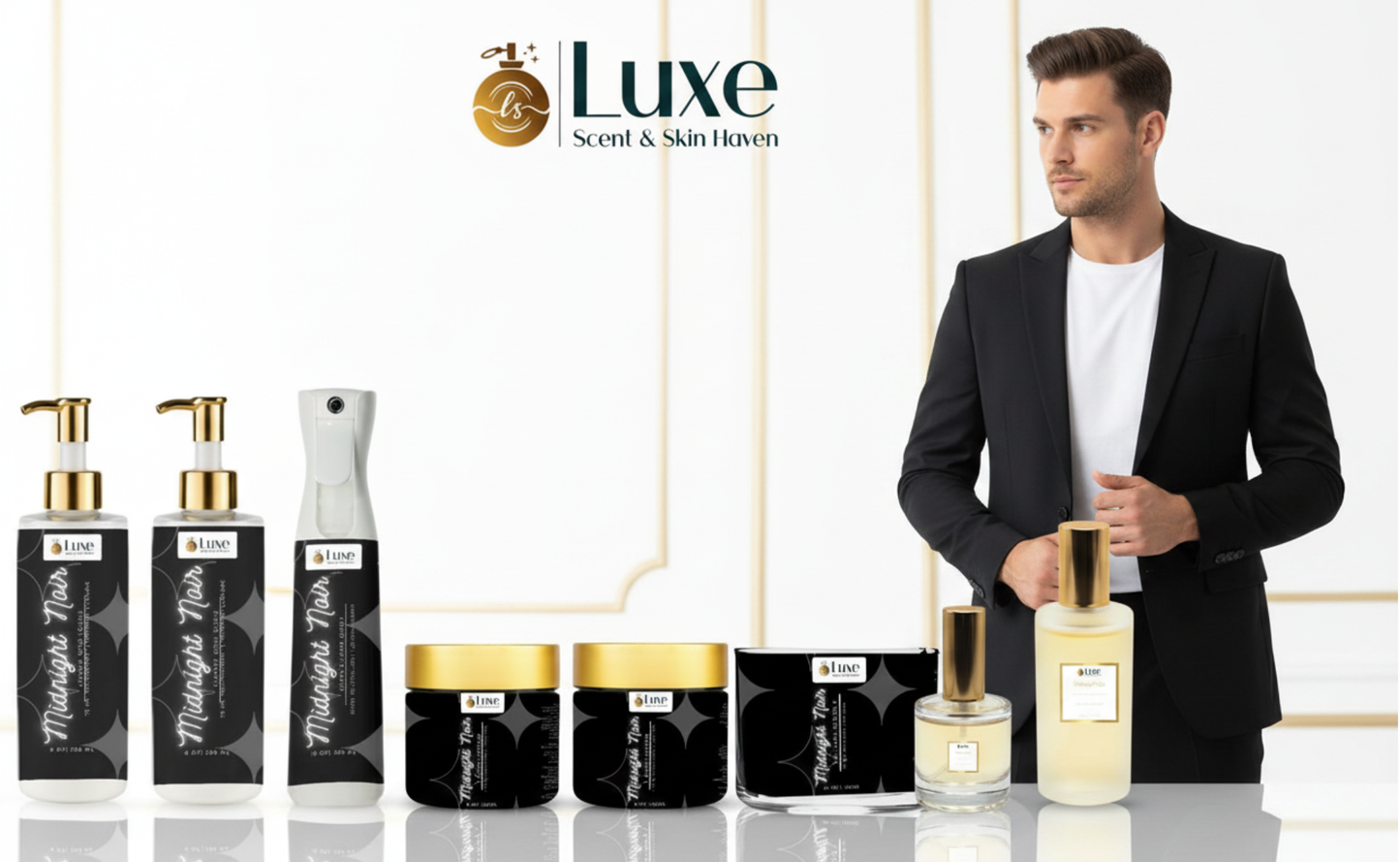 Midnight Noir For Him | Luxury Fragrance Collection