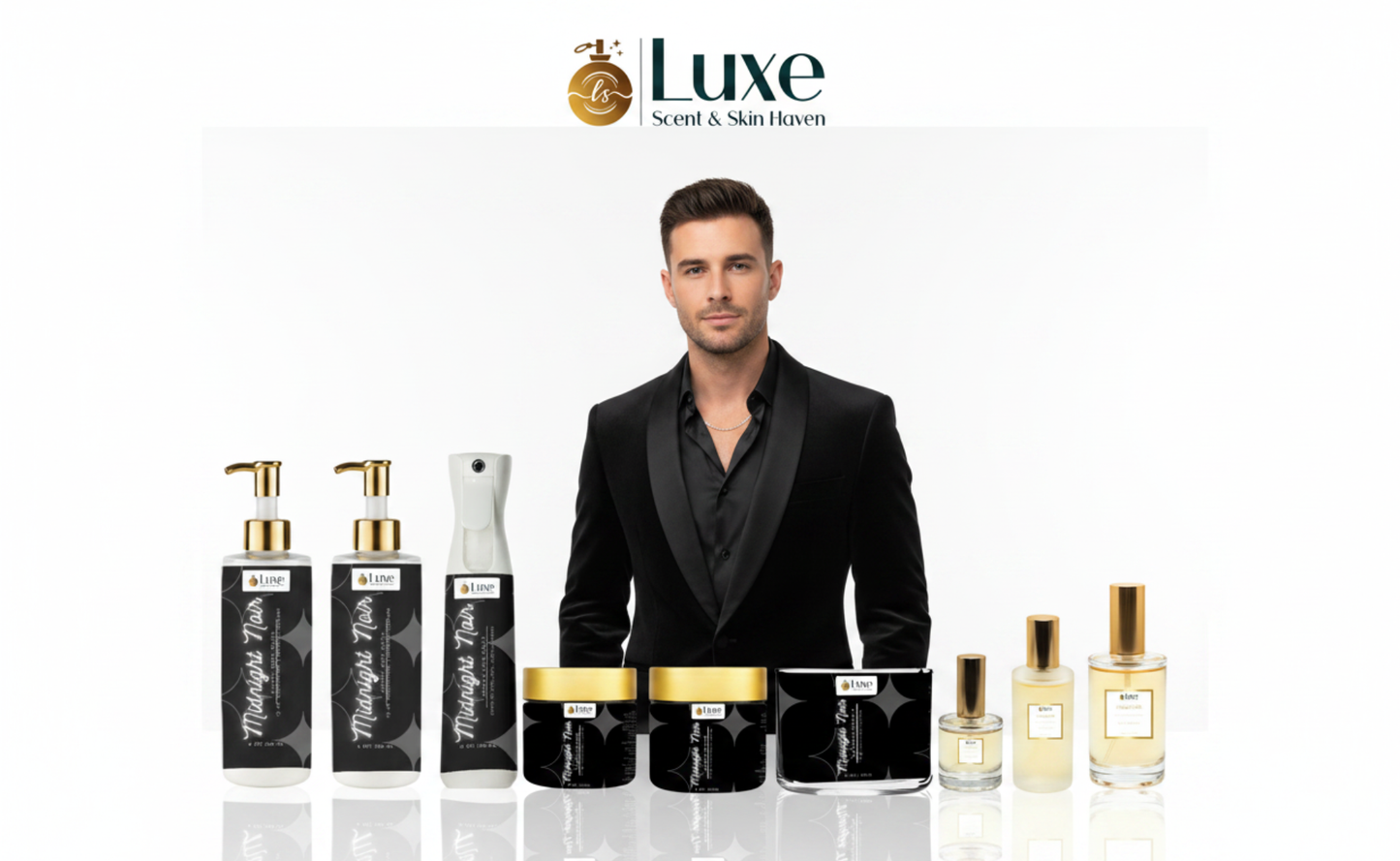 Midnight Noir For Him | Luxury Fragrance Collection