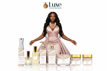 Bedazzled Allure — 8-Piece Lineup, Black Model Centered