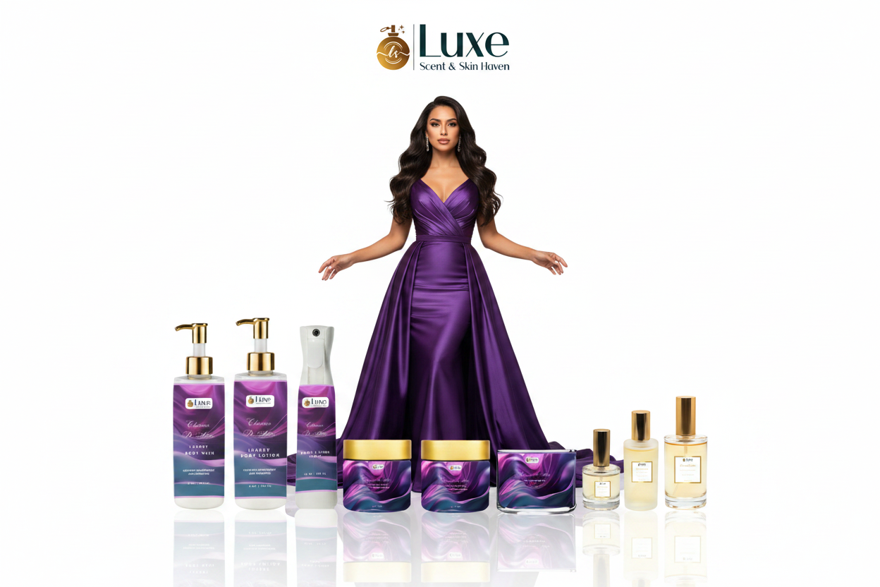 Charmes De Allure — Full 9-Piece Lineup, Latina Model Centered
