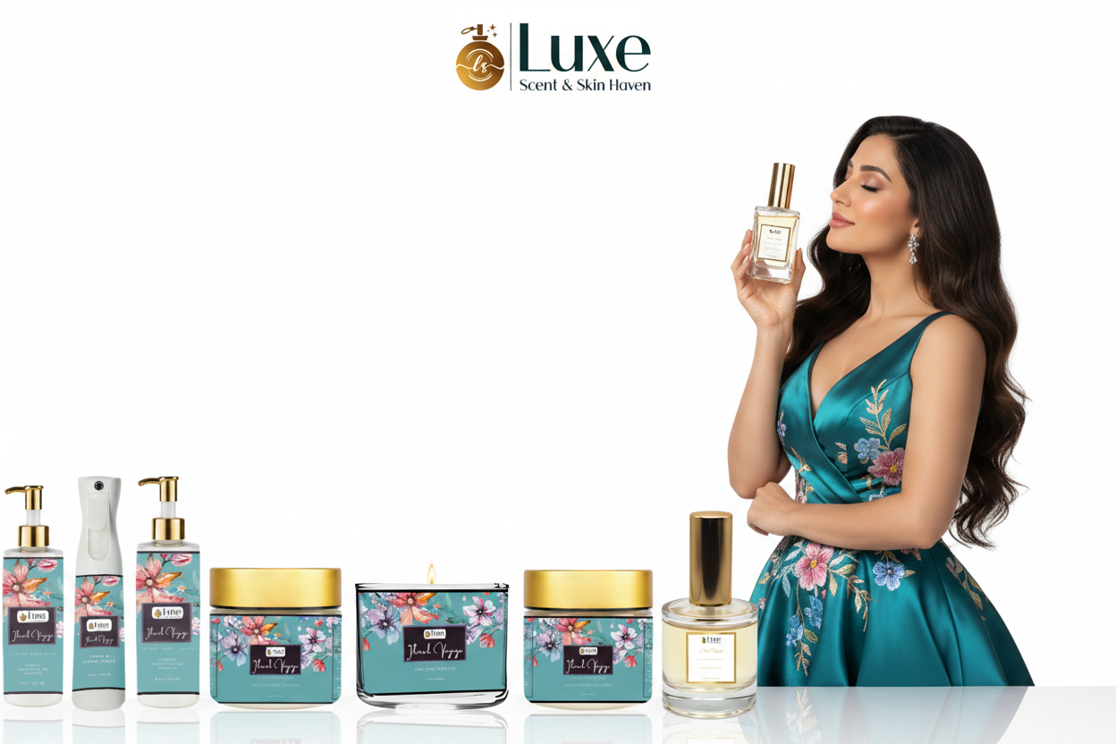 Floral Voyage — 7-Piece Lineup, Middle Eastern Model Right