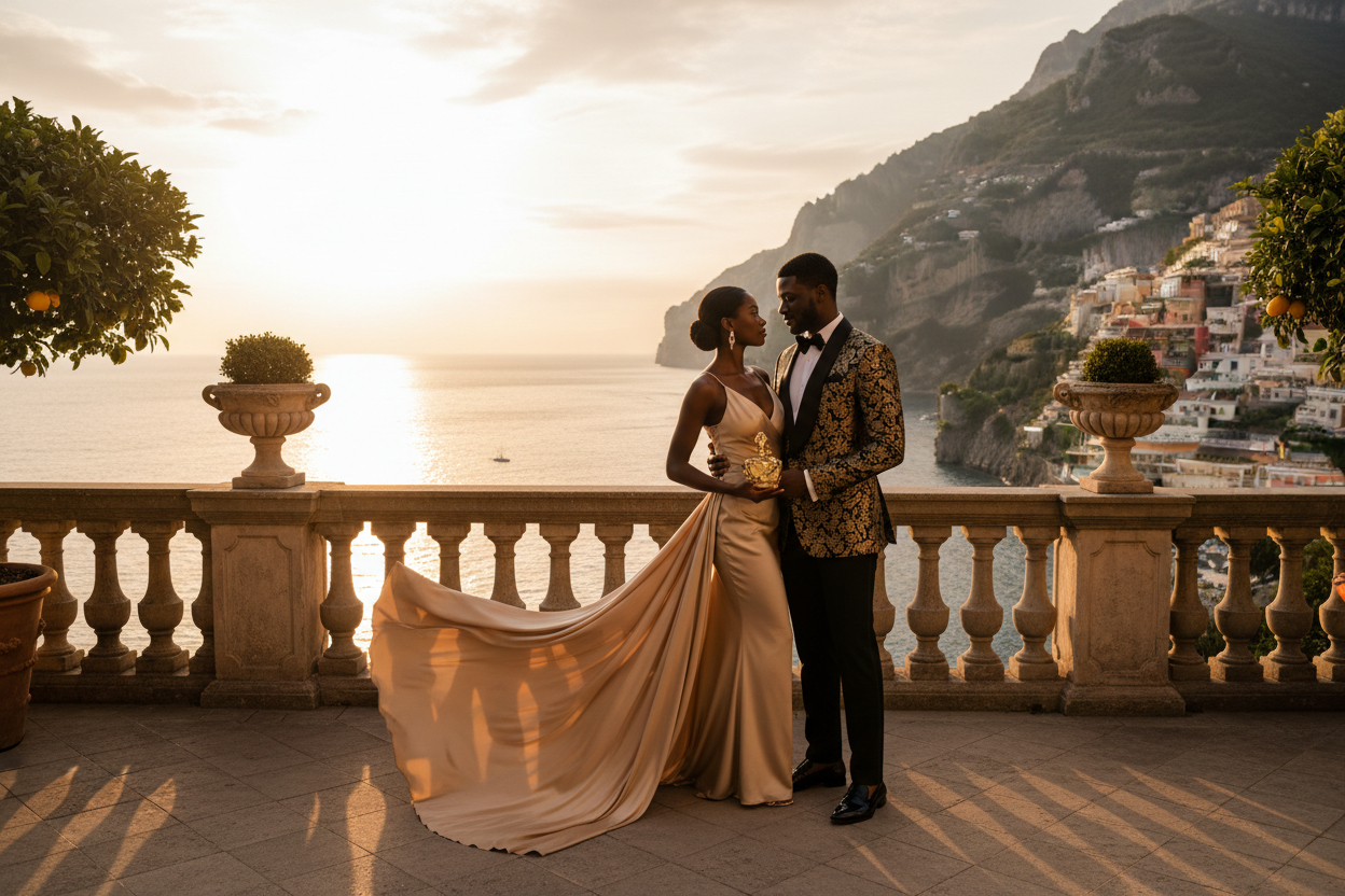Luxury Couple Editorial Banner