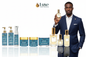 Oceanic Prestige — 9-Piece Lineup, Black Male Model Navy Suit Right