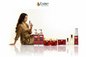 Ruby Reverie — Hero 2, Gold Dress Seated