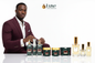 Valor & Charm — 9-Piece Lineup, Black Male Model Seated Left