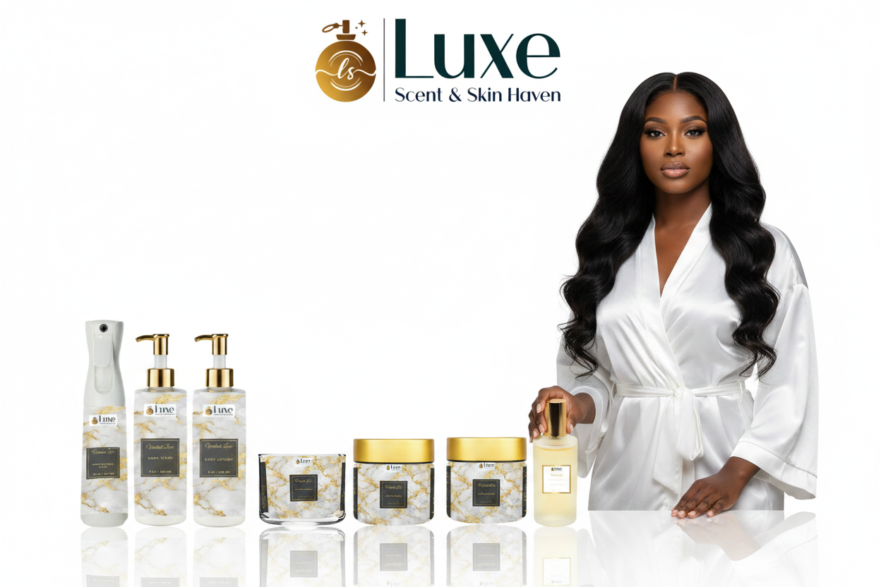 Verdant Luxe — Full Lineup with Model